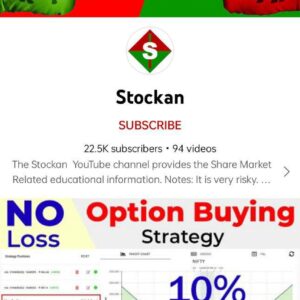 STOCKAN OPTION SELLING 2022 COURSE