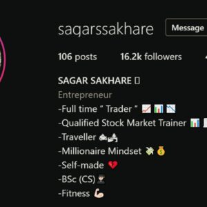 Sagar Sakhare Full Course