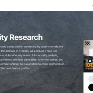 Zebra Learn - Basics of Equity Research
