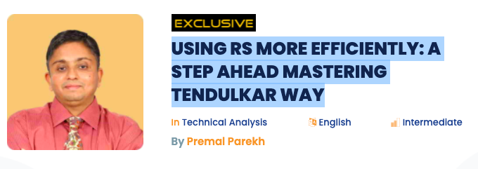 USING RS MORE EFFICIENTLY: A STEP AHEAD MASTERING TENDULKAR WAY-2022