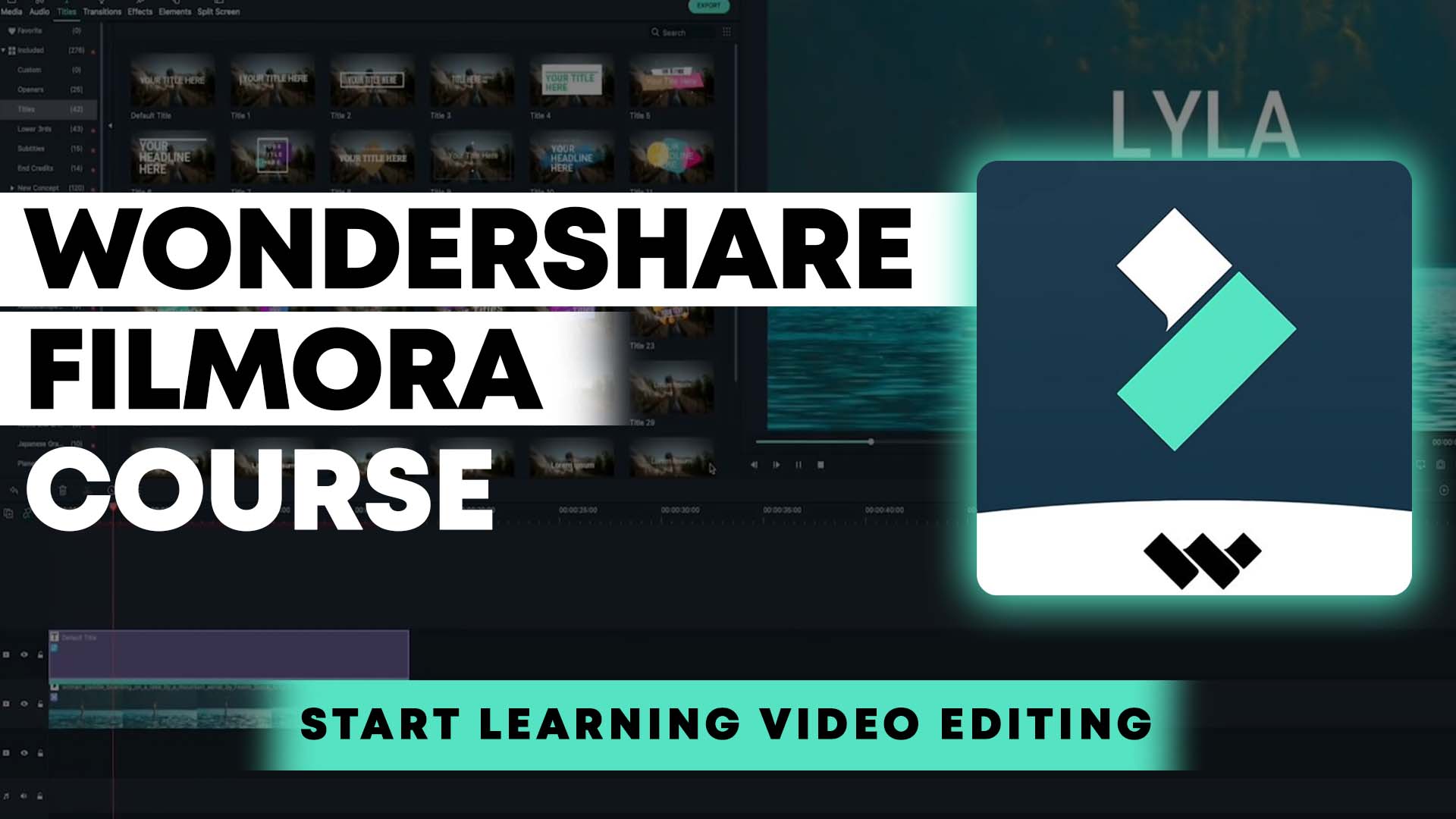 Wondershare Filmora Course By IDigitalPreneur