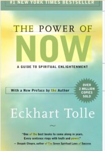 THE POWER OF NOW Author - Eckhart Tolle.