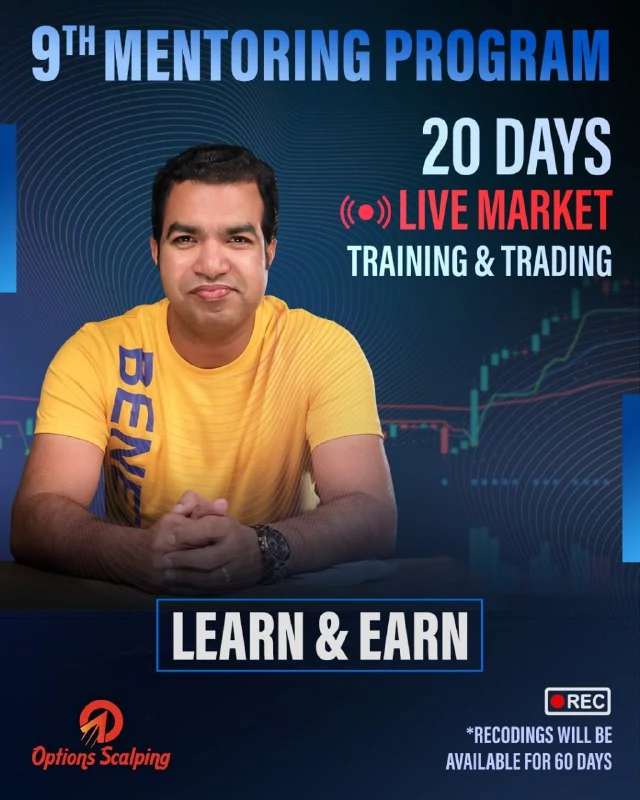 Siva's 9th mentorship options scalping course