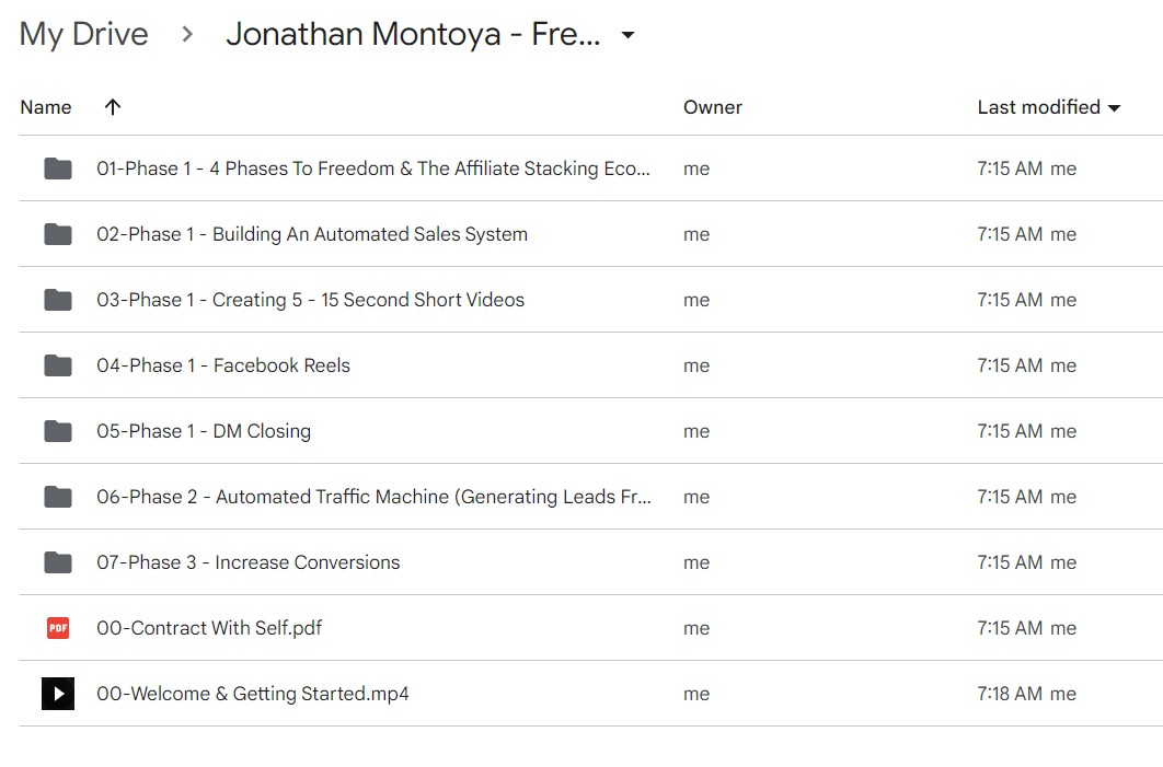 Jonathan Montoya – Freedom Accelerator 2023 Course