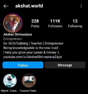 Akshat Shrivastava Stock Market Course