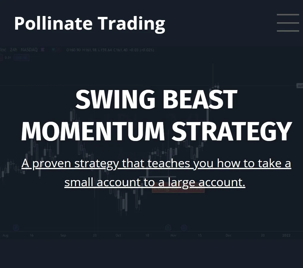 Pollinate Trading – Swing Beast Momentum Strategy