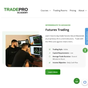 TradePro Academy – Futures Day Trading and Order Flow Course