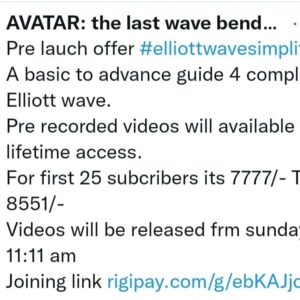Elliot wave simplified by Avatar: the last wave ben