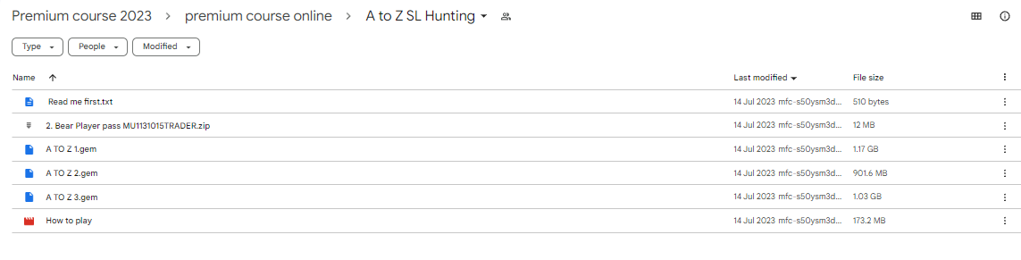 A to Z SL Hunting Course - Image 3