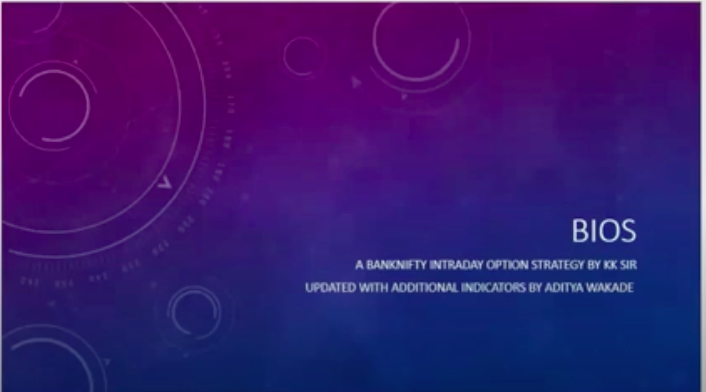 BIOS strategy for Banknifty and Volatility by Kailash Kumar-Premium