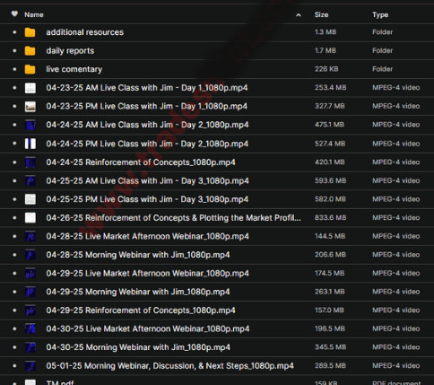 Jim Dalton ? Market Profile Primer April 2025 2 Jim Dalton Market Profile Primer April 2025 1 1