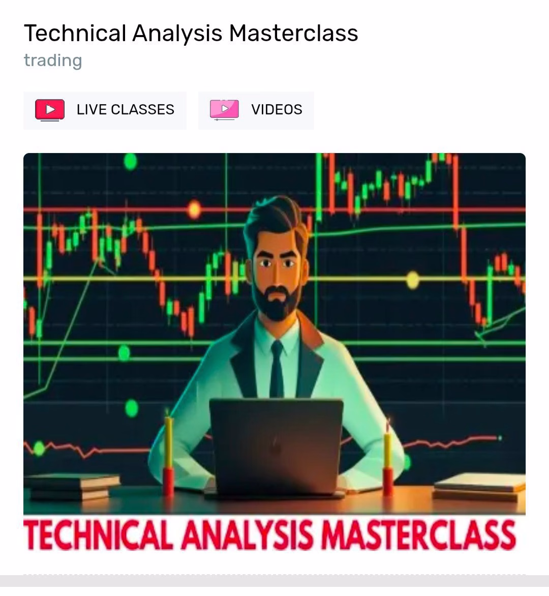 Buvanesh The Trader Course – Technical Analysis Masterclass
